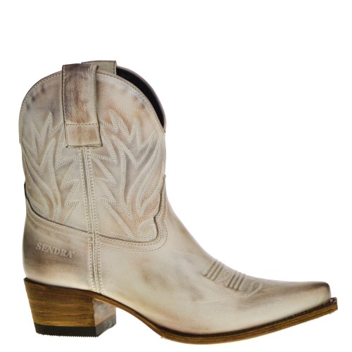 16954 Gene Berdy dames western boots beige