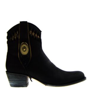 Sendra Boots 14095 Debora NL dames western boots zwart